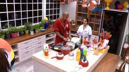 Cezar fala para Tamires que quer conversar com ela depois - 22/02