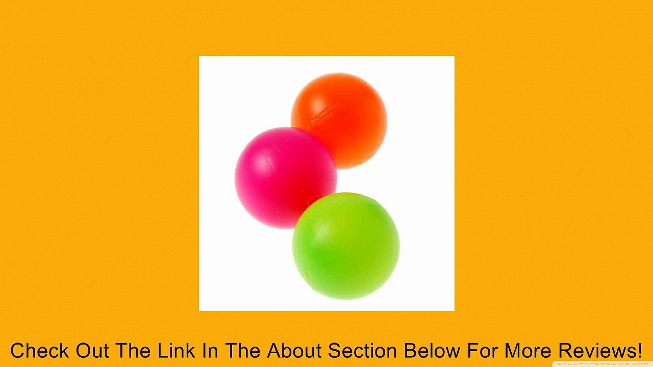 Dozen Assorted Color Plastic Ping Pong Balls - 1.57" Review