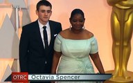 Octavia Spencer The Oscars 2015 Red carpet