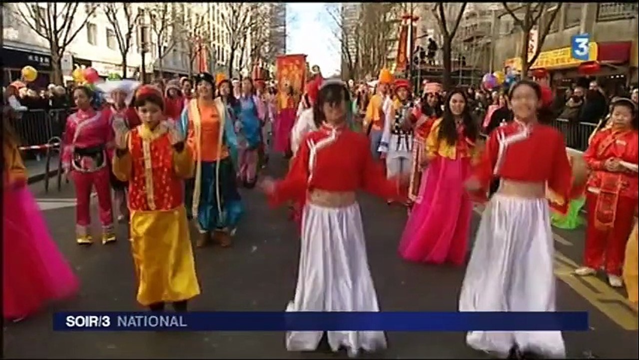 Le nouvel an chinois célébré à Paris