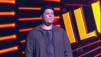 OS ILUMINADOS - 5ª rodada com 3 cantores na disputa - Domingão do Faustão 22-02-2015