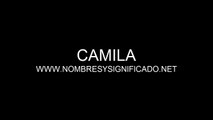 Camila Significado del Nombre Camila