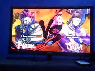 USF4 casuals - Justin SF (Akuma) vs photon (Juri)
