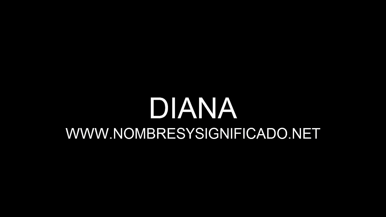 Diana - Significado y Origen del Nombre Diana