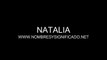 Natalia - Significado del Nombre Natalia