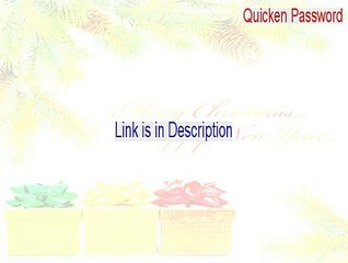 Quicken Password Serial (Download Now)
