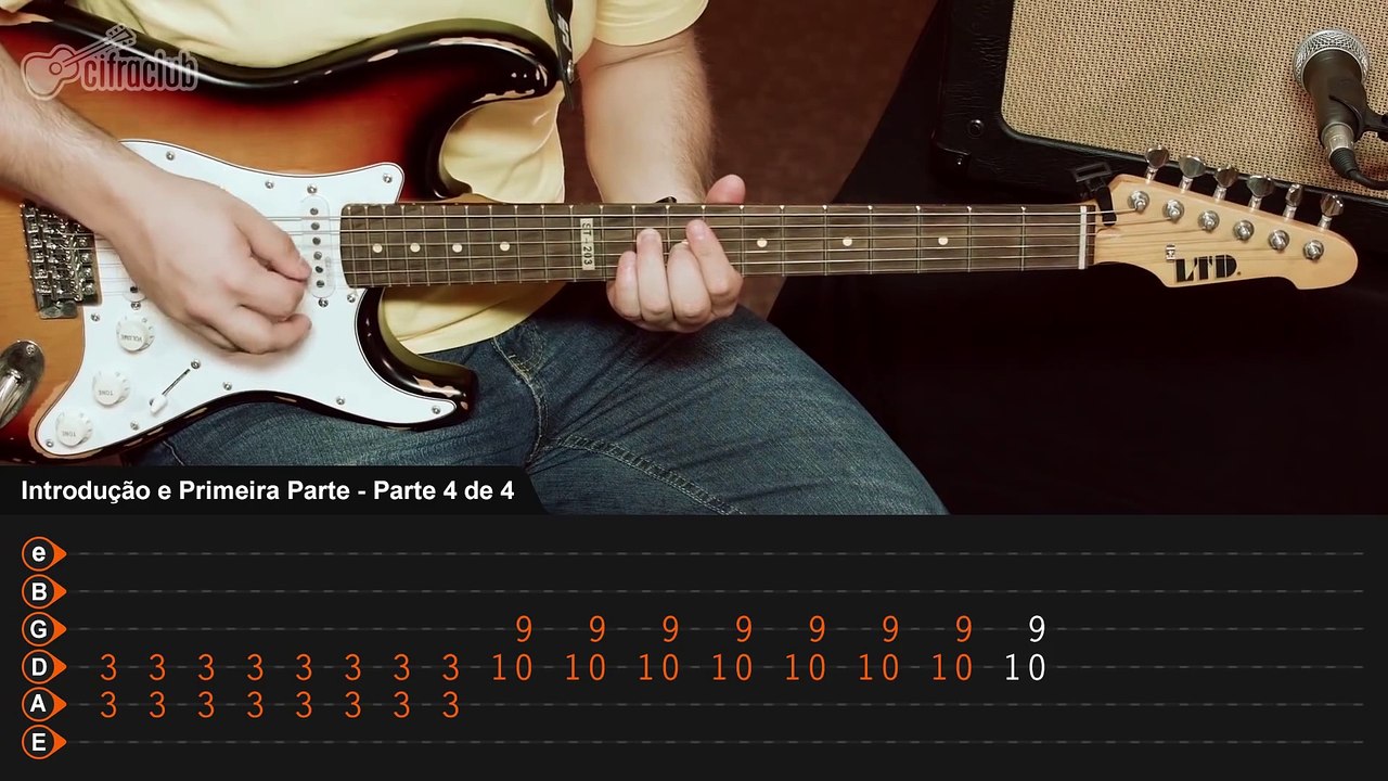 By The Way - Red Hot Chili Peppers (guitar lesson - aula de guitarra)