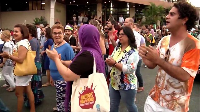 Caminhada pela Paz do 24º Encontro da Nova Consciência (TV Itararé)