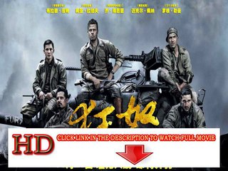 Watch Fury Full Movie Streaming HD - Brad Pitt Action