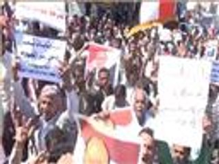 مظاهرات مؤيدة للرئيس هادي في تعز