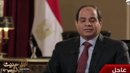 Egypt president says need growing for joint Arab force