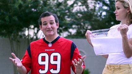 Sen. Ted Cruz Accepts ALS Ice Bucket Challenge