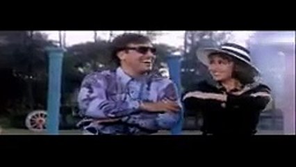 Govinda & Karisma Kapoor in Aa Baith Mere Ghode - Prem Shakti.