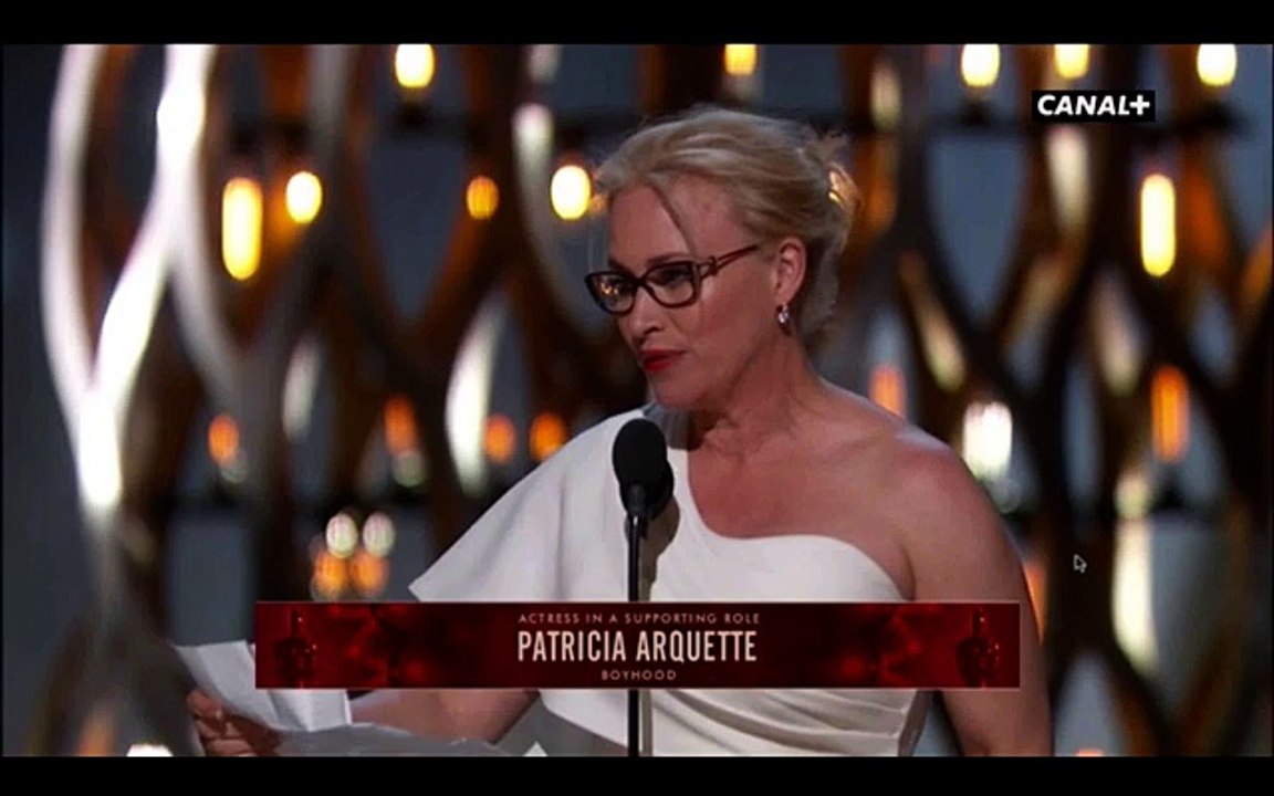 Oscars 2015 : Discours de remerciement de Patricia Arquette