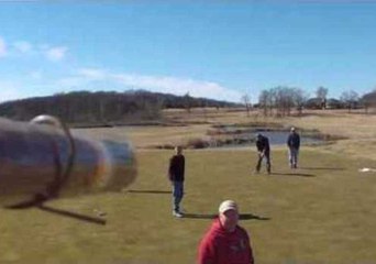Drone Cigar Delivery on the Golf Course