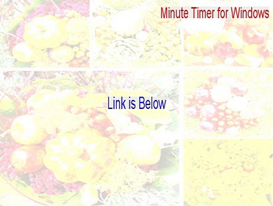 Minute Timer for Windows Serial - Minute Timer for Windowsminute timer for windows