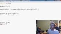 ---Pygame (Python Game Development) Tutorial - 3 - Events