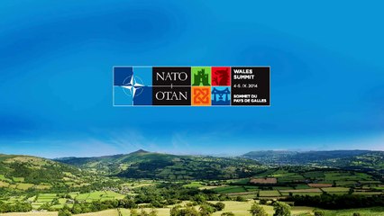 US President and UK Prime Minister arrive at Celtic Manor Resort