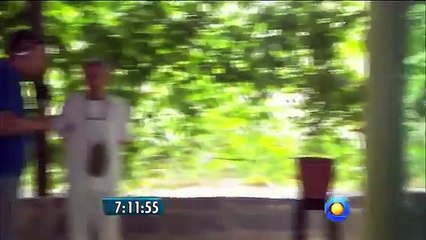 Excursão leva grupo de pessoas para conhecer templo Hare Krishna, em CG