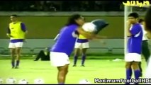 Ronaldinho vs Cristiano Ronaldo Freestyle Skills ● Crazy Tricks Ever.