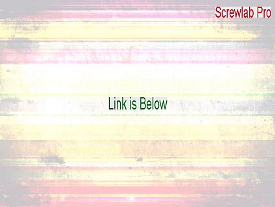 Screwlab Pro Key Gen (screwlab pro key code)