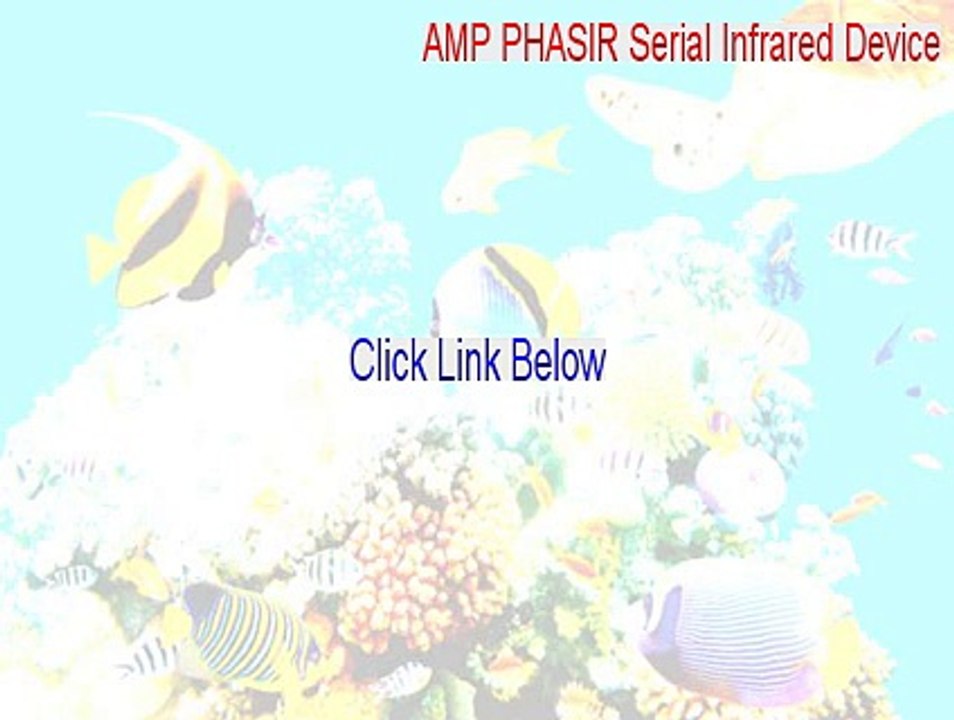 AMP PHASIR Serial Infrared Device Cracked [Instant Download]