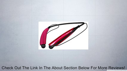 LG Electronics HBS-750 TONE PRO Wireless Stereo Headset Pink in LG Review