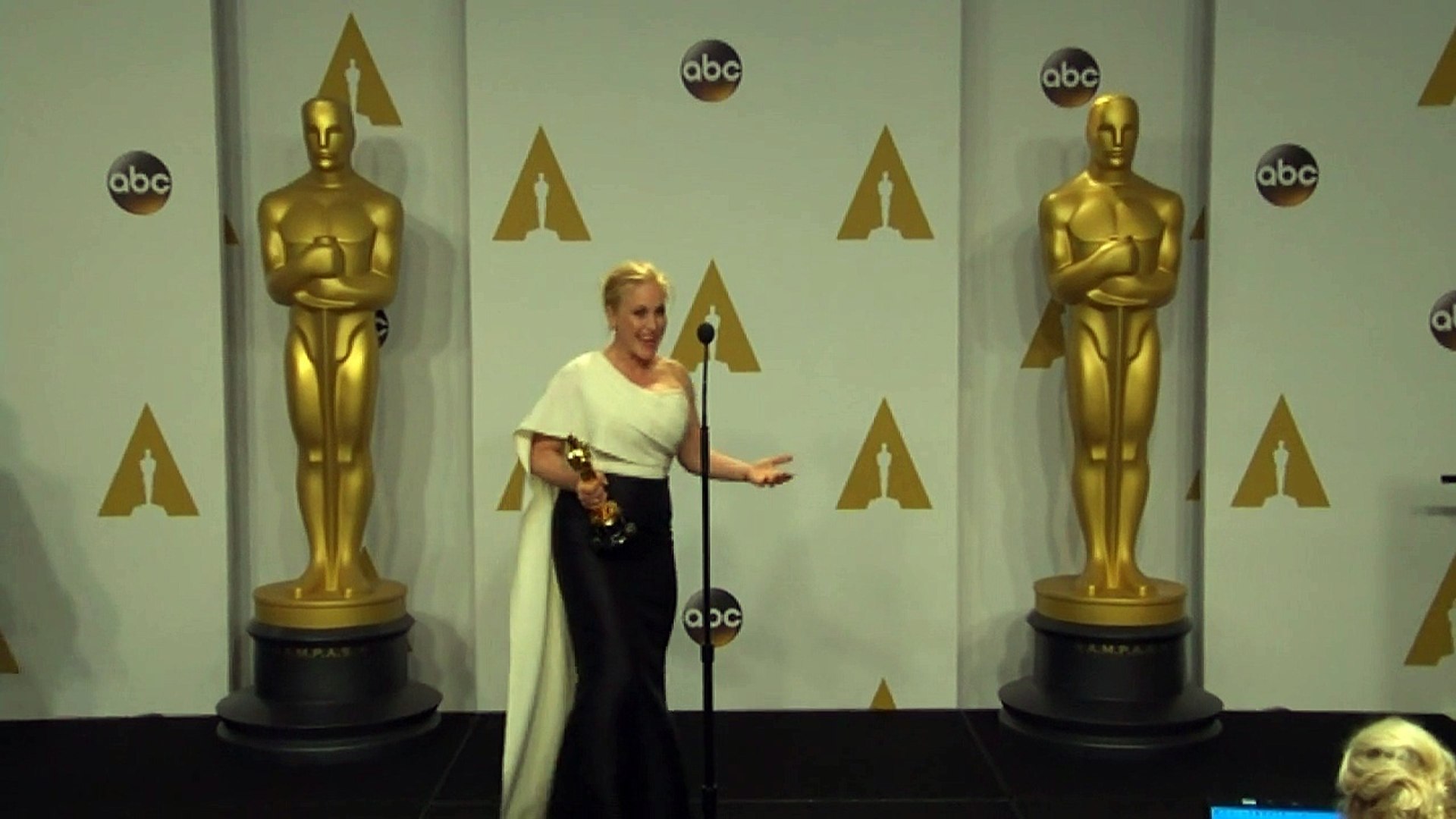 ⁣Oscars 2015: Patricia Arquette wins an Oscar
