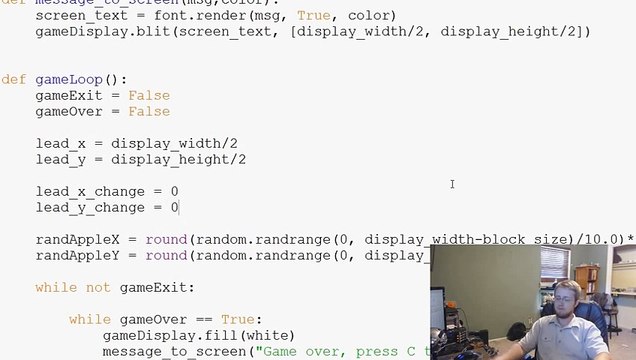 -Pygame (Python Game Development) Tutorial - 20 - More Snake Functionality