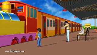 Chuku chuku railu vastundi - 3D Animation Telugu Rhymes for children with lyrics