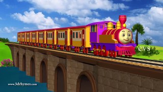Engine Engine Number 9 - 3D Animation English Nursery rhyme for children