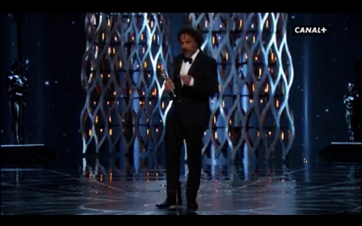 Oscars 2015 : Discours de remerciement d'Alejandro Gonzalez Innaritù