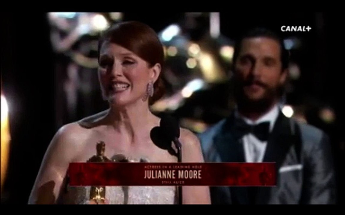 Oscars 2015 : Discours de remerciement de Julianne Moore