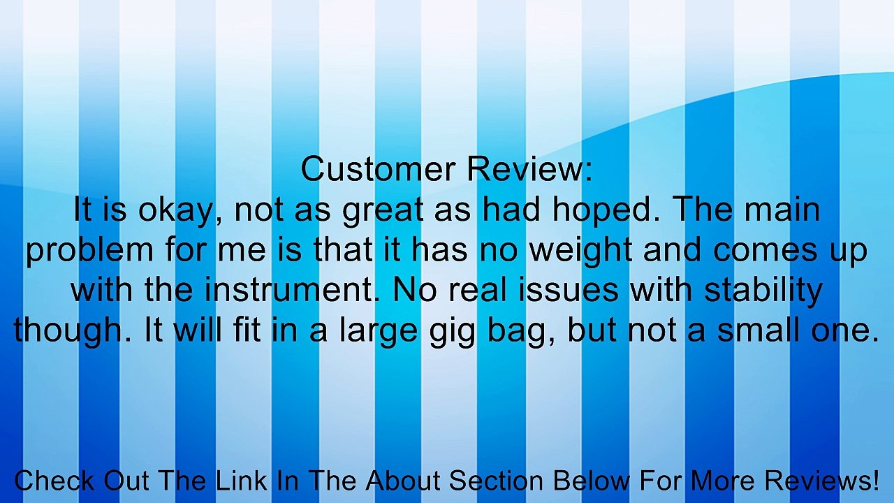 Peak Music Stands D-10 Dome Guitar Stand for Electric and Acoustic Guitars Review