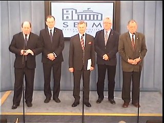 Stanisław Wziątek, Edward Siarka - konferencja z 20 lutego 2015 r.