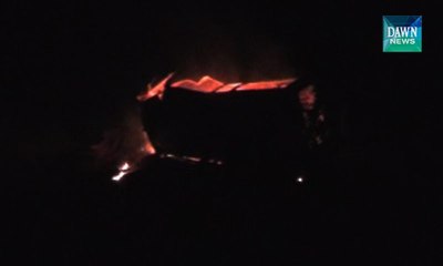 12 killed in Karachi van as gas kit explodes