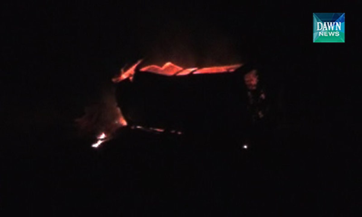 12 killed in Karachi van as gas kit explodes