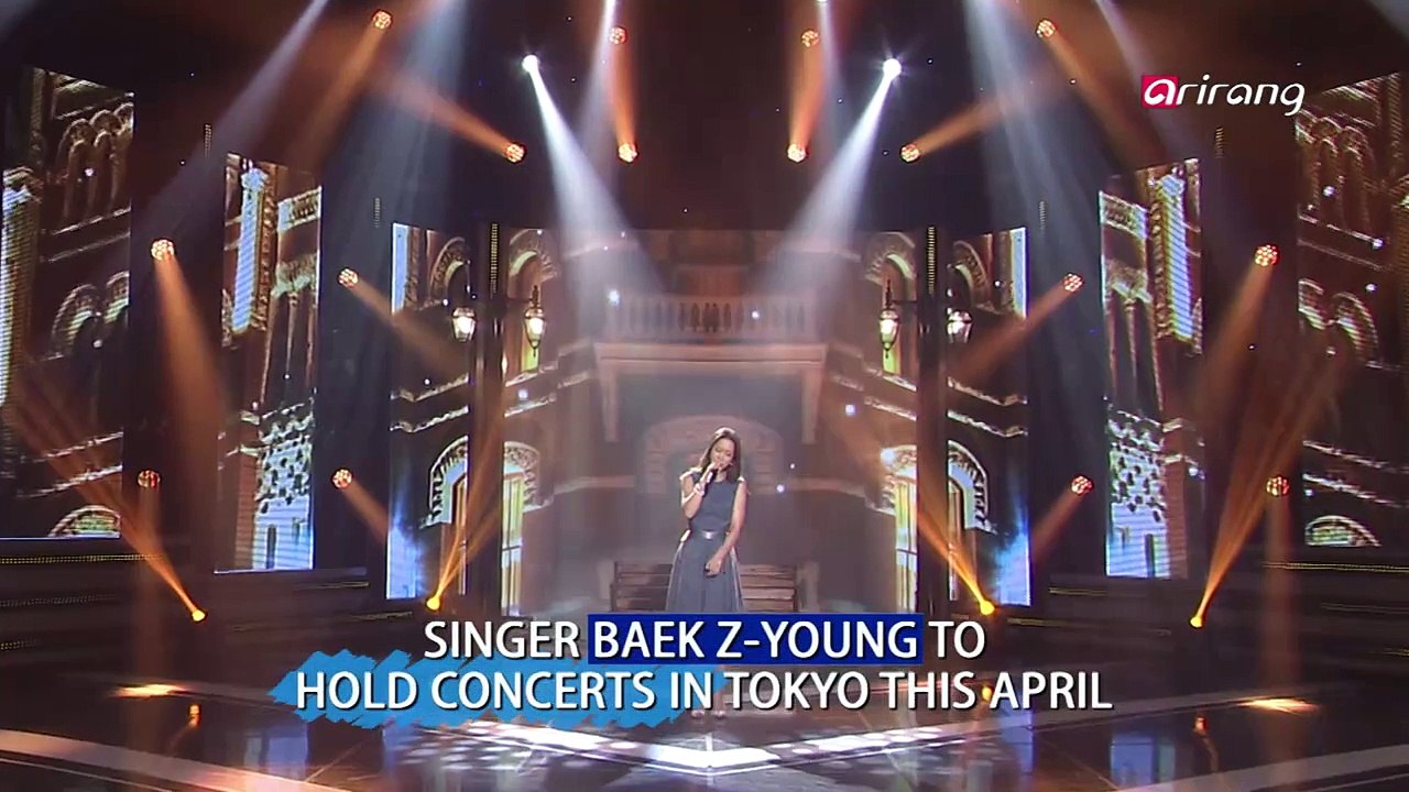 SINGER BAEK Z-YOUNG TO HOLD CONCERTS IN TOKYO THIS APRIL 가수 백지영, 오는 4월 일본 도쿄에서 OST 콘서트 개최