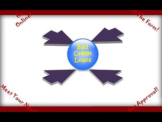 Easily Handle Your Needs with Cash Loans For Bad Credit Now