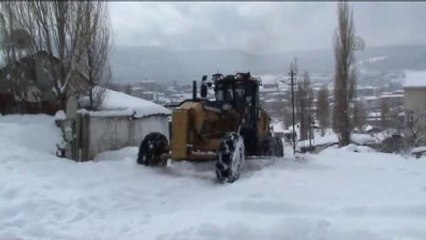 Kar Yığınlarını Kamyonlarla Şehir Dışına Taşıyorlar