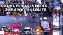 Benzema mis à nu, Nadal perd ses nerfs... ZAP Sport insolite