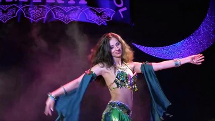 Belly dance by Oksana Makarenko - Oriental dance school of Amira Abdi