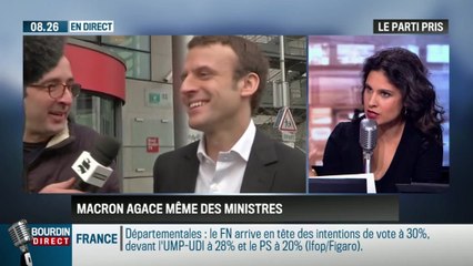 Le parti pris d'Apolline de Malherbe : Macron VS Le Foll : la guerre des chouchous – 23/02