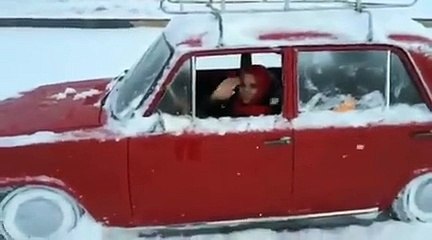 Hacı Murat ile drift yapan kadın