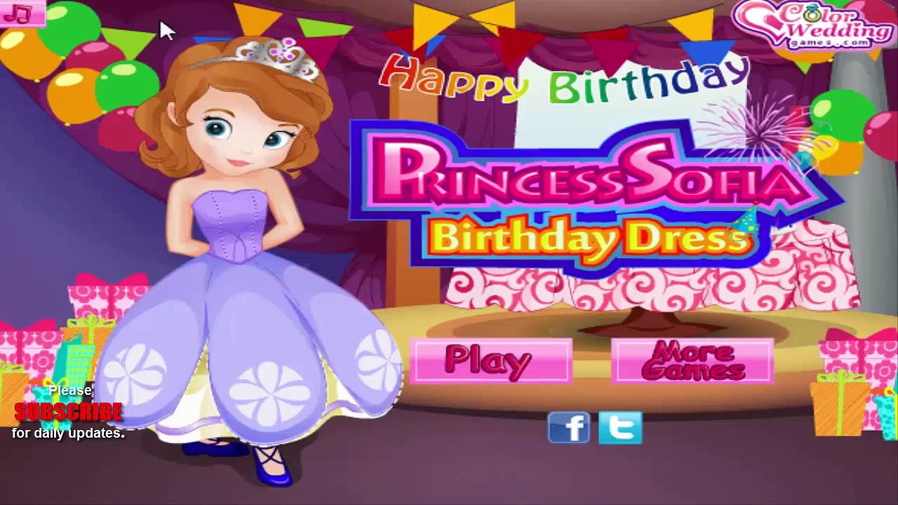 Sofia the first game - Princess Sofia the first dress up game - Free games  online (1) - video Dailymotion
