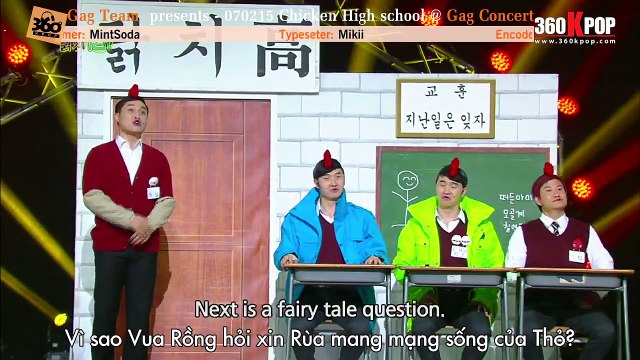 [Vietsub] 070215 Chicken High school @ Gag Concert {Gag Team}[360kpop]