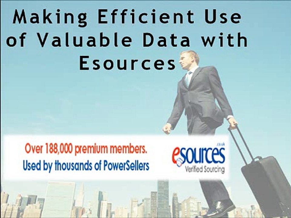 Making Efficient Use of Valuable Data with Esources