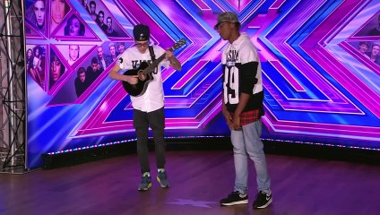 GCB sing Chris Brown's Don't Judge Me   Room Auditions Week 1   The X Factor UK 2014