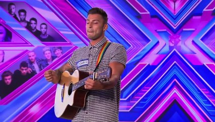 Jake Quickenden sings Say Something and All Of Me   Room Auditions Week 2   The X Factor UK 2014