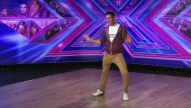 Jan Cichorz sings Christina Aguilera's Tough Lover   Room Auditions Week 1   The X Factor UK 2014